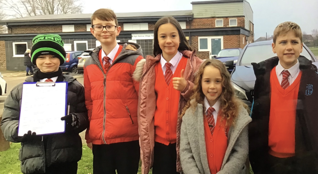 Pupils from High Halstow Primary Academy during the competition.